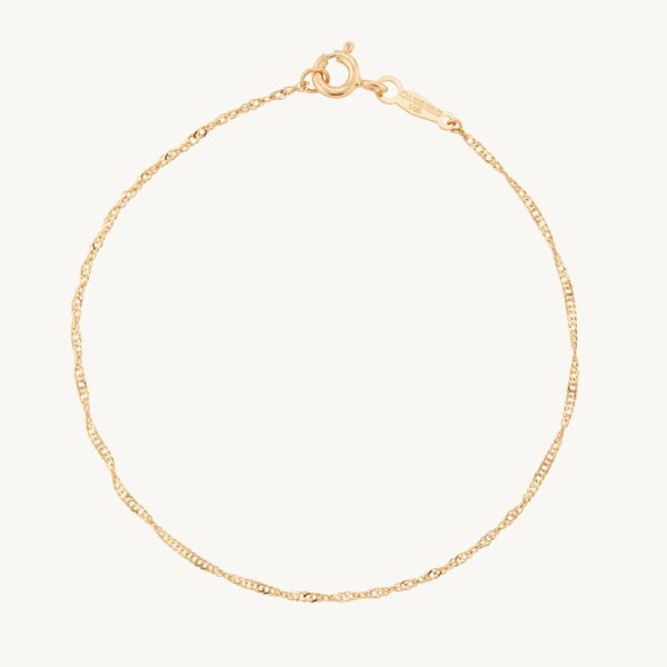 Sweet Nothing Gold Chain Bracelet