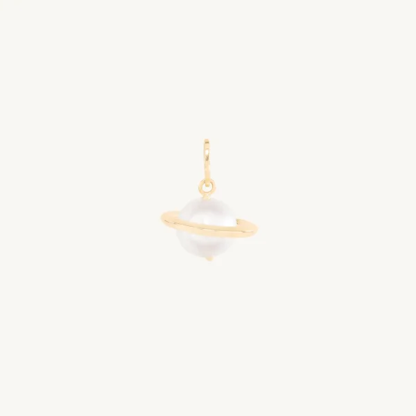 Pearl Planet Charm