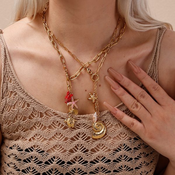 Sweet and cool chic necklace