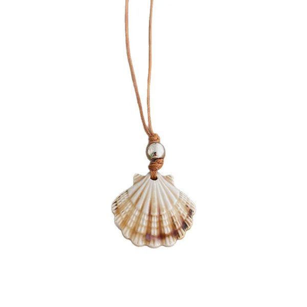 Fine Hand-woven Shell Inlaid Necklace - Image 6